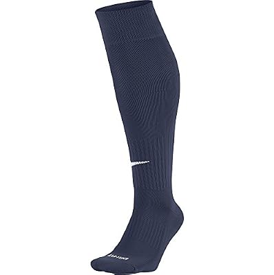 Nike - SX4120 - Chaussettes de football - Mixte adulte - Multicolore (Midnight Navy/White) - M (Taille fabricant: 38-42)