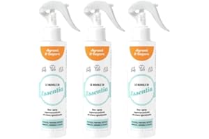 Le Nuvole di ESSENTIA, Profumo Igienizzante Spray per Ambienti, Tessuti e Superfici con Essenze Naturali e Sali Quaternari di Ammonio (Agrumi e Zagara, 250 ml (Confezione da 3))