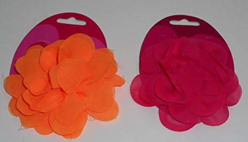 Pack of 2 Flower Hair Clips Set Girls/Ladies Hair Accessories