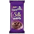 Cadbury Dairy Milk Silk Bubbly Chocolate Bar, 50g - (Pack of 6)