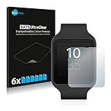 sony smartwatch 3 correa blanca Presentación nítida y auténtica del contenido y los colores de la pantalla gracias a la superficie ultratransparente del protector de pantalla para Sony Smartwatch 3 SWR50
