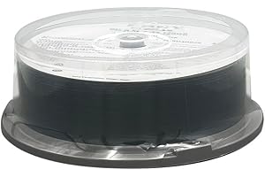 VINPOWER DIGITAL Digital 4 x 128 Go BDXL Quad Layer BD-R XL White Inkjet imprimables Blu-ray enregistrables 50 ans disques d'archivage – 25 disques