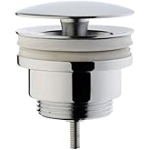 VitrA Origin A45148 Yuvarlak Lavabo S&uuml;zgeci, Universal, Sabit, Krom