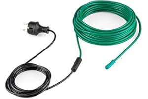 Waldbeck Greenwire Cable de Calor para Plantas exóticas - 12 Metros de Largo, Protege Plantas del Frio Invernal, protección de heladas para la hibernación, Bajo Consumo