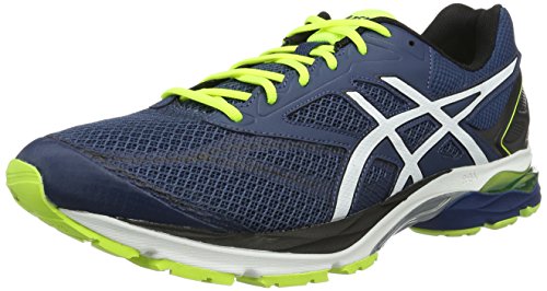 Asics Gel Pulse 8 Black Vermilion Silver Negro Rojo Hombre