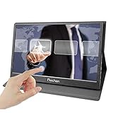 ☀ {Mehrpunkt-Touchscreen} - 15,6 Zoll IPS LED Touchscreen, Kapazitiver 10-Punkt-Multi-Touch-Touchscreen. Native Auflösung 1920 x 1080. 178 Grad Betrachtungswinkel. Kontrast: 800: 1; Helligkeit: 250 cd / m2. Hochwertiges IPS-Panel für gesättigte Bildfarben und hervorragende Bilddarstellung. Viel Spaß beim Anschauen. Unterstützung erweitert Bildschirm.