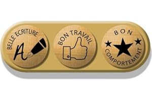 Créa Lign' - Cl90 - Tampon À Imprimer - Notation Encouragement