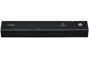 Canon imageFORMULA P-208II Scanner Portable, USB, Recto Verso, pour Maison, Bureau ou déplacements, Chargeur Automatique de Documents 10 Pages, sans Pilote, Logiciel CaptureOnTouch Lite de Canon