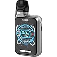 Smok Novo GT Box Kit Silver Built-In 1700mAh Battery 5-30W Output Range Adjustable Airflow No Nicotine