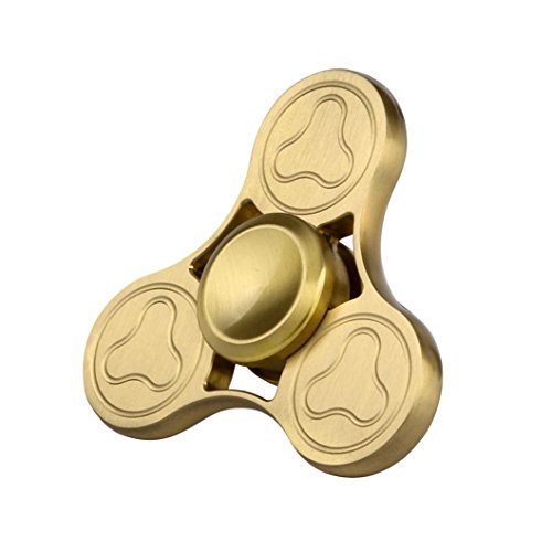 Bescita Creative Fidget Spinner Triangle Single Finger Decompression Gyro Hand Spinner Fingertip Gyro (Gold) Bescita Creative Fidget Spinner Triangle Single Finger Decompression Gyro Hand Spinner Fingertip Gyro (Gold)