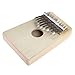 Produktbild RoadRoma 10 Keys Kalimba Mbira Likembe Sanza Daumenklavier Pine Hellgelb Instrument