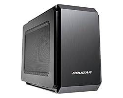 Cougar QBX Mini-ITX-Gehäuse - schwarz Mesh Window