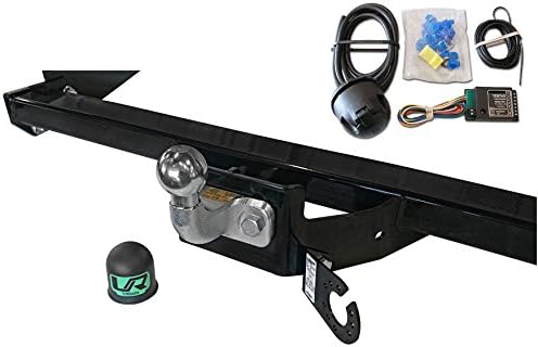 Volkswagen VW Amarok with step bumper 2011 On Towbar Flange Towball with 7 pin Bypass Relay UT430COR59ZSFM/WU800UK1