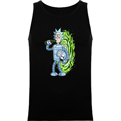 The Fan Tee Tank Top de Rick and Morty Divertida Friky Smith Tiny Homb