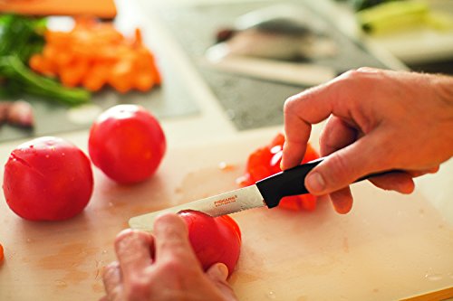 Fiskars Tomatenmesser, Gesamtlänge: 24 cm, Qualitätsstahl/Kunststoff, Functional Form, 1014229 - 5