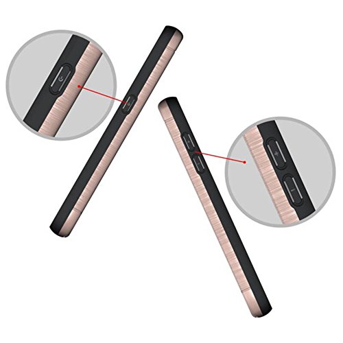 Samsung Galaxy S7 Edge Hülle,Yica Galaxy S7 Edge Card Slot Slim Schutzhülle Hybrid Handyhülle Drop Resistance Handys SchutzHülle mit Ständer für Samsung Galaxy S7 Edge(Rose Gold) - 6