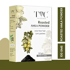 TYC Roasted Amla powder | Hair Growth, Black Hair, and Hair Immunity (Pack of 2) (100g per pack) | No Fillers or Preservatives Added | Rich Source Of Vitamin C