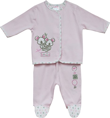 Schnizler Baby Girls Tracksuit -  Pink - 3-6 Months