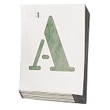 40 mm. Ratio 100A40 - Abecedario Aluminio Para Rotular 40Mm