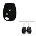 KMH Silicone Key Cover for Renault Duster/Logan 2 Button Remote Key (Black with Green) RS.199.00