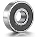 Produktbild Nrpfell 20Er Pack 608 2Rs Kugellager - Doppelte Gummi Dichtung Miniatur Rillenkugellager Für Skateboards, Inline-Skates, Roller (8 Mm X 22 Mm X 7 Mm)