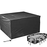 ★ Función principal: puede proteger los muebles de su jardín de la lluvia, la nieve, las heladas, los excrementos de las aves, la suciedad, el polvo y otros elementos del exterior.
