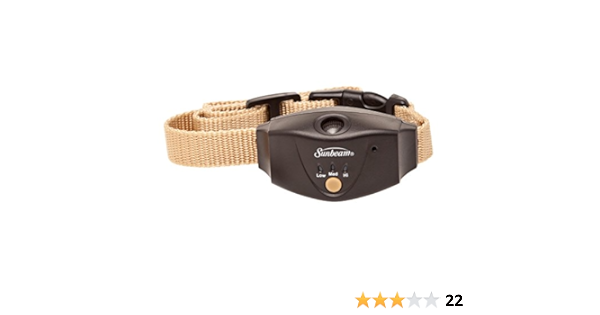 sunbeam bark collar