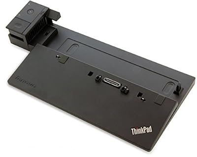 Lenovo Pro Dock Noir - Stations d'accueil (Station d'accueil, USB Type-B, T450, T450s, T550, T440 (Intel Graphics), T440s (Intel Graphics), T440p, T540p, X240, L450, L440, Secteur, 90 W, Noir)