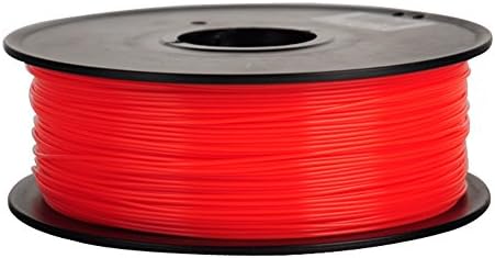 Solarnovo 3D printer Filament Pure PLA 1.75mm 1KG for 3D Printer and Pens ,Many Multicolour options (1.75mm, Red)