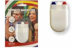 Lizzy 1x Union Jack Face Paint Stick Red White & Blue | Fancy Dress Parties, Sports, Royal Events, Indoor Outdoor Street Party, Great Britain Support