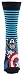 Produktbild Marvel Comics Captain America gestreift blau Crew Socken 43/46 Schwarz cr071006 m