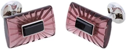 Pink Ray Cufflinks by Duncan Walton