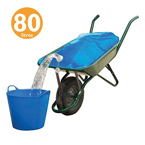 Preisvergleich Produktbild spares2go Konstruktion / Building Wasser Container Schubkarre Tasche (80 Liter)