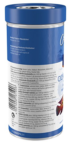 Söll 16190 Organix Small Cichlid Pellets – Aquariumfutter – Zierfischfutter für Barsche – 490 ml - 3