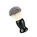 Anself Shaving Brush Beard Cleaning Shave Brush Man Facial Cleaning Brush / Tool Black Handle Male Cleaning Appliance