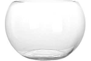 Veemoon Vaso di sfera: ciotola di pesce in trasparente rotonda ciotola di pesce ciotola di - ciotola di rotonda per soggiorno pesci micro paesaggio coltivazione di fiori