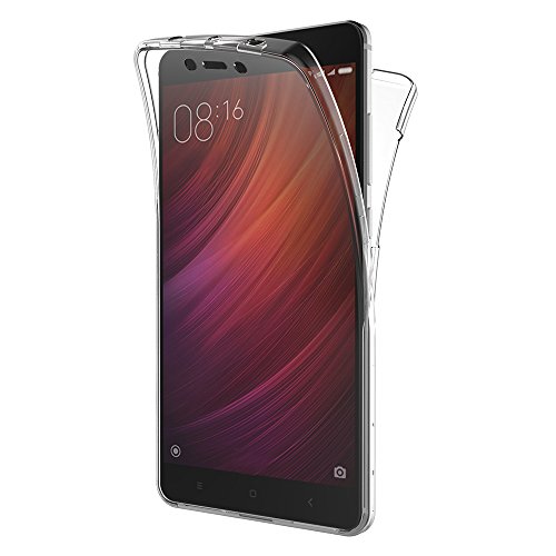 Funda Xiaomi Redmi Note 4  AICEK Transparente Silicona 360  Full Body Fundas para Xiaomi Redmi Note 4 Carcasa Silicona Funda Case  5 5  