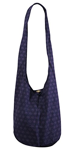 Preisvergleich Produktbild Beuteltasche aus Reiner Baumwolle, mehr als 40 Verschiedene, wiederverwertbare Einkaufstasche für einen umweltbewussten Lebenstil, Umhängetaschen (Star Lila)