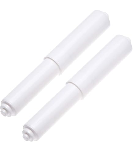 Toilettenpapierroller-Ersatz – Silber, Kunststoff, 15 Cm Lang, Für Standard-Halter
