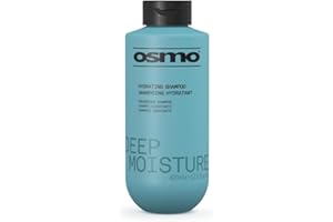 OSMO Deep Moisture Shampoo | Keratin Complex & Pataua Oil | Deep Hydration | Dry, Damaged & Coloured Hair | Vegan. 400ml