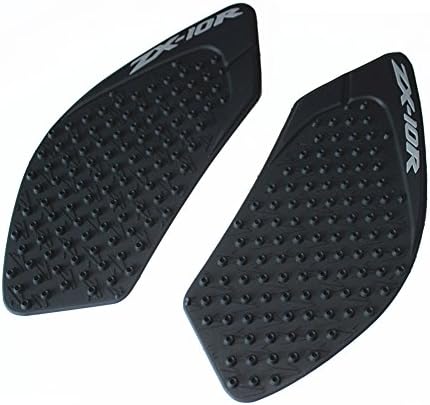 Motorcycle Tank Traction Side Knee Grip Pad Decals for Kawasaki ZX10R 2008 - 2010