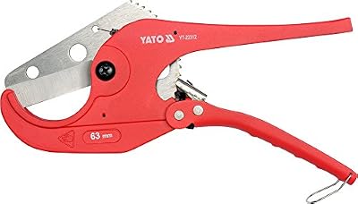 Yato YT-22312 Coupe-tube de 63 mm en PVC