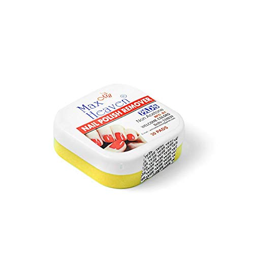 Max Heaven Nail Polish Remover Pads Non Acetone Yellow (30 Pads) RS.49 (84.00% Off) - Amazon Max Heaven Nail Polish Remover Pads Non Acetone Yellow (30 Pads) RS.49 (84.00% Off) - Amazon