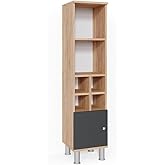 Kücheninsel Fame-Line, Goldkraft Eiche, 30 cm ohne Arbeitsplatte, Vicco