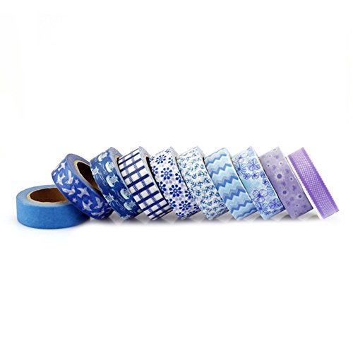 Très Chic Mailanda Washi Tape 10er Set Dekobänder Klebeband Masking Tape - 5