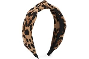 SHIQIAO SPL Serre Tete Léopard Headband Accessoires Cheveux Femme Noeud Papillon Bandeaux Mode Pour Femmes (Style2)