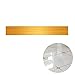 Produktbild AOLVO Boden Fugen Fliesen Aufkleber Tape Strip Golden Line Bordüre Aufkleber – Gold/Silber Folie Selbstklebend Wand Boden Decor, Bright Gold, 2cm*5000cm