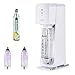 Produktbild iLH Crystal Sparkling Water Maker Carbonator-Set Mit 60-L-CO2-Flasche Und 2 Soda-Flaschen,White