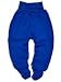 Baby Girls Boys Leggings Trousers With Feet 100% Cotton Jersey (80cm (9-12 Months), Sapphire Blue)