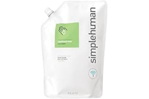 simplehuman CT1020 mydło w płynie do rąk, 1 litr, worek uzupełniający, ogórek, mydło, 1 l